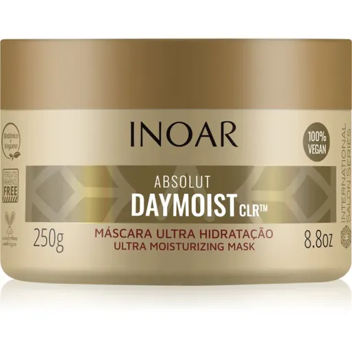 INOAR Absolut Daymoist CLR™ intenzivní hydratační maska pro suché a barvené vlasy 250 g