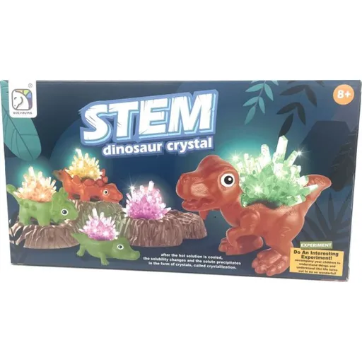 Sada rostoucí krystaly Dinosauři