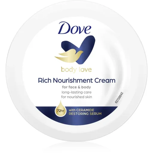 Dove Body Love Rich Nourishing Cream výživný krém s kokosem 75 ml