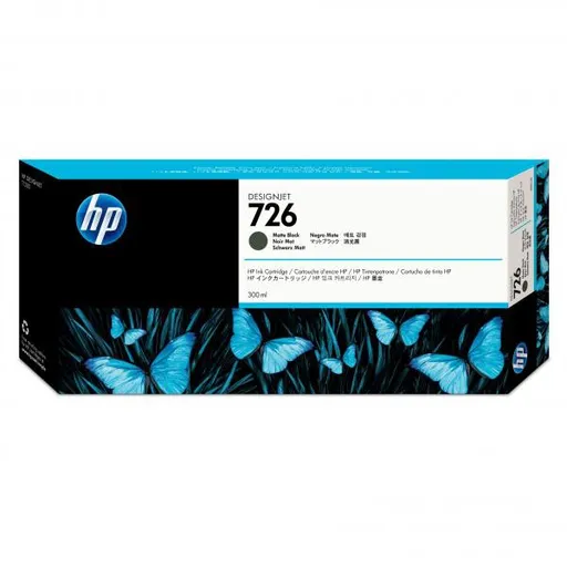 HP CH575A - originální cartridge HP 726, matně černá, 300ml