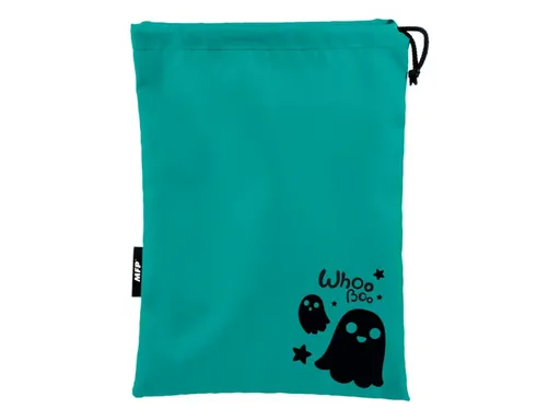 Sáček na přezůvky MFP 27x36cm tyrkysový