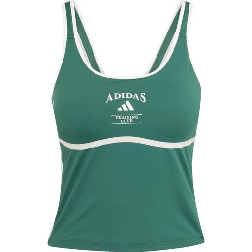 adidas HERITAGE Dámské tílko, tmavě zelená, velikost