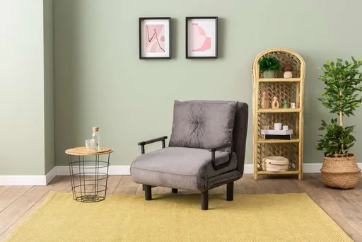 Rozkládací křeslo Sento Single - Grey