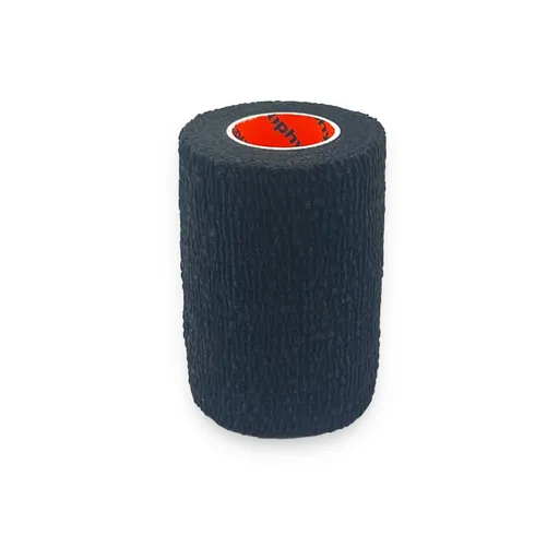 Spophy Cohesive Bandage 7,5 cm x 4,5 m biodegradabilní samodržící bandáž černá