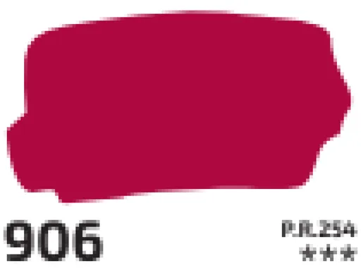 Kvašová barva Rosa 40ml – 906 red