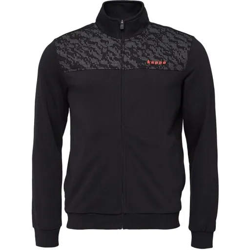 Kappa LOGO FOSARE Pánská mikina, černá, velikost