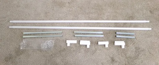 BABYDAN Prodloužení zábrany PET Gate, 2 ks bílé