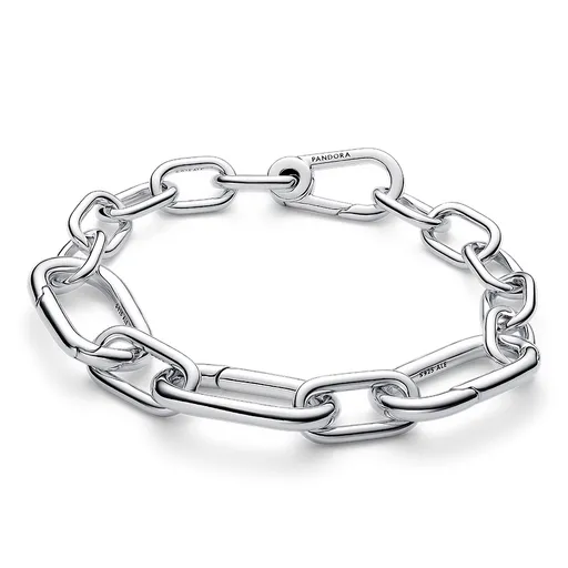 Pandora Výrazný článkový náramek ze stříbra na přívěsky Me 593854C00 17,5 cm