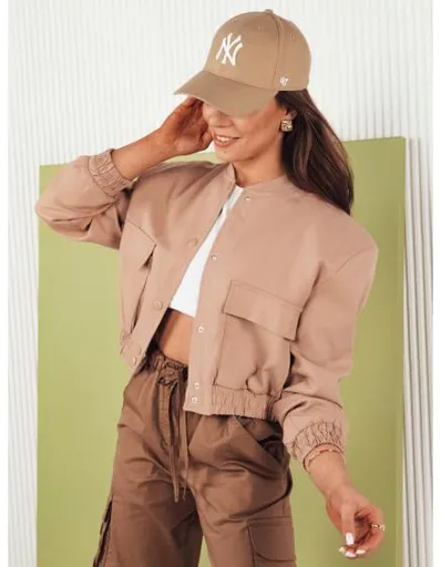 Dámská bunda bomber VERPI béžová