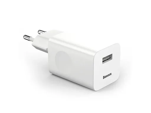 Adaptér USB BASESUS White 24W