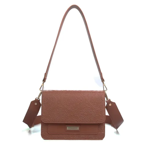 Dámská crossbody kabelka Happiness Beate - hnědá