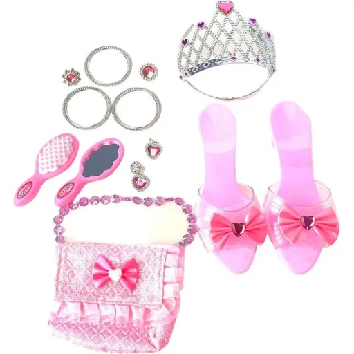 Alltoys Set pro princeznu pantoflíčky, sukýnka, zrcátko