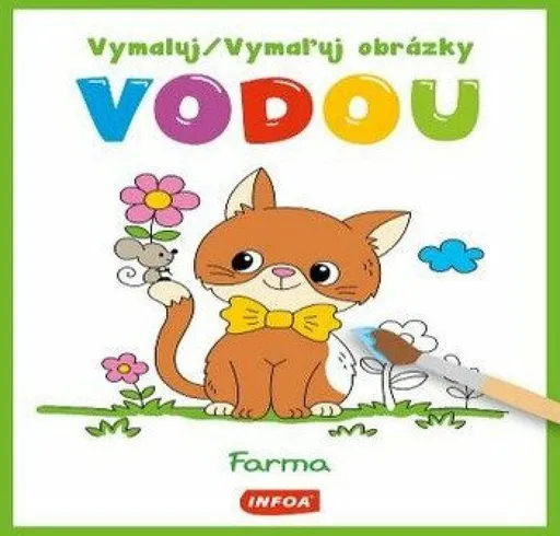Vymaluj obrázky vodou - Farma
