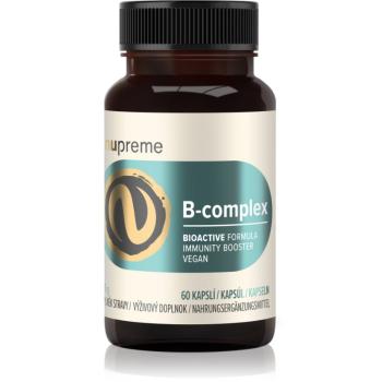 Nupreme B-Complex Bioactive komplex vitamínu B pro normální činnost nervové soustavy a krásnou pleť 60 cps