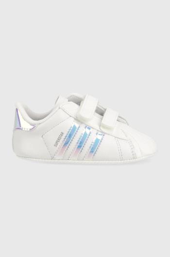 Dětské sneakers boty adidas Originals Superstar bílá barva