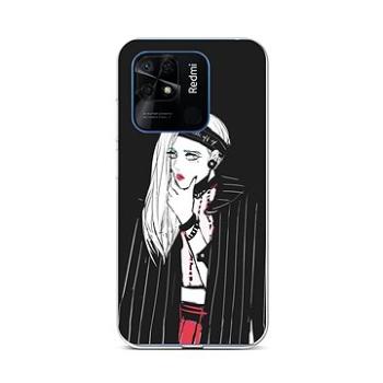 TopQ Kryt Xiaomi Redmi 10C Dark Girl 76127 (Sun-76127)