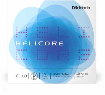 D'Addario H512 3/4M Helicore D Struny pro violončelo