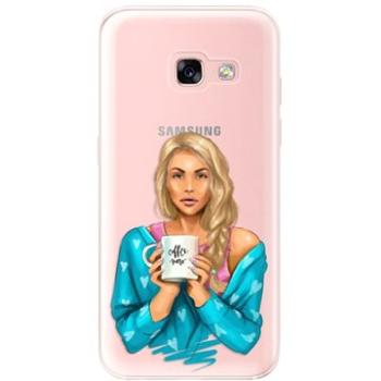 iSaprio Coffe Now - Blond pro Samsung Galaxy A3 2017 (cofnoblo-TPU2-A3-2017)