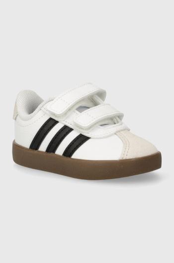 Dětské sneakers boty adidas VL COURT 3.0 CF I bílá barva