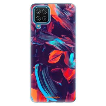 Odolné silikonové pouzdro iSaprio - Color Marble 19 - Samsung Galaxy A12