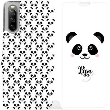 Flip pouzdro na mobil Sony Xperia 10 III - M030P Panda Amálka (5903516727308)