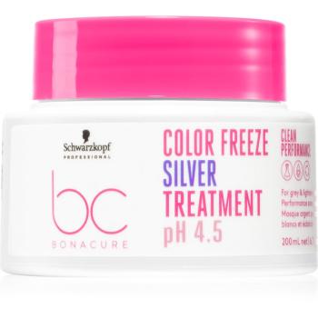 Schwarzkopf Professional BC Bonacure Color Freeze Silver maska neutralizující žluté tóny 200 ml