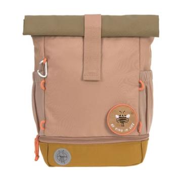 LÄSSIG Mini Rolltop Backpack , Nature lískový oříšek