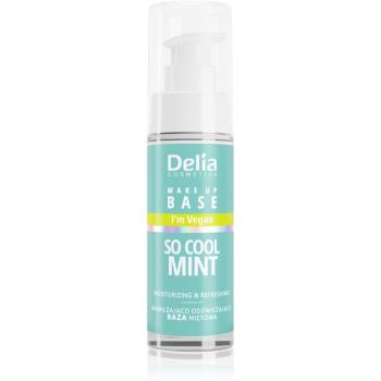 Delia Cosmetics So Cool Mint hydratační podkladová báze pod make-up 30 ml