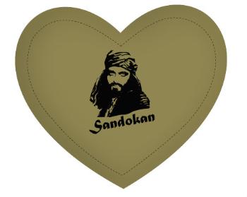 Polštář Srdce Sandokan