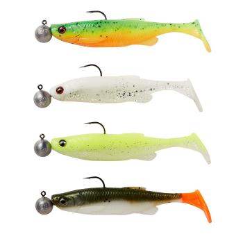 Savage Gear Gumová nástraha Fat Minnow T-Tail RTF Sinking Darkwater