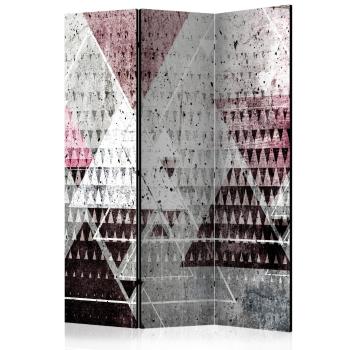 Paraván Triangles Dekorhome 135x172 cm (3-dílný)