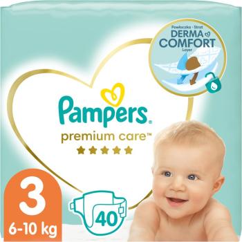 Pampers Premium Care Size 3 jednorázové pleny 6-10 kg 40 ks