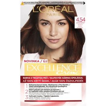 L'ORÉAL PARIS Excellence Creme 4.54 Mahagonová měděná (3600523822423)