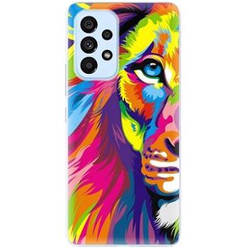 iSaprio Rainbow Lion pro Samsung Galaxy A73 5G (ralio-TPU3-A73-5G)