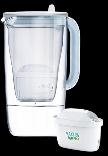 BRITA Filtračná kanvica One, filter MX PRO, sklo/biela 2.5 l