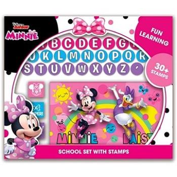 Školní set s razítky Minnie 