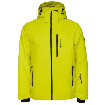 TENSON BRENDON SKI JACKET Pánská lyžařská bunda, reflexní neon, velikost