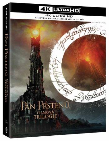 Pán prstenů filmová trilogie kolekce (4K ULTRA HD BLU-RAY) (9 disků UHD) - 2 verze filmu