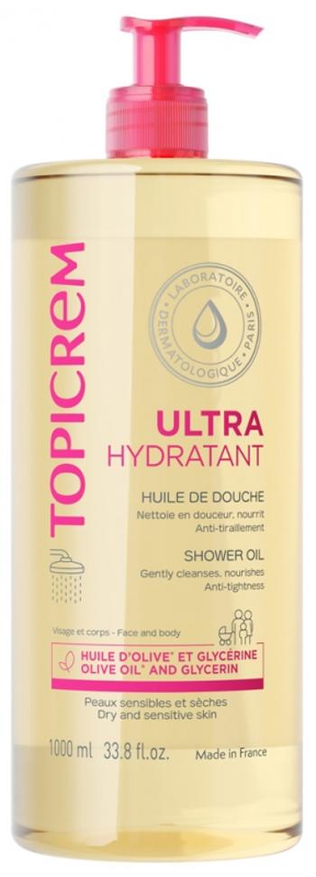 Topicrem Sprchový olej pro suchou a citlivou pokožku Ultra-Hydrating (Shower Oil) 1000 ml