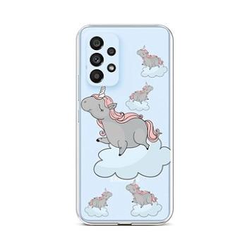 TopQ Kryt Samsung A53 5G silikon Grey Unicorns 72303 (Sun-72303)