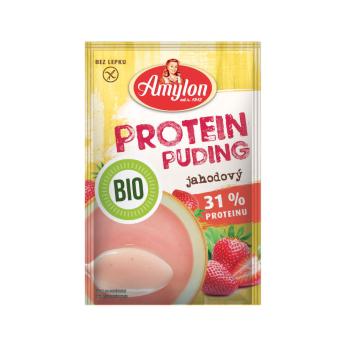 Pudink jahodový proteinový bezlepkový 45 g BIO   AMYLON