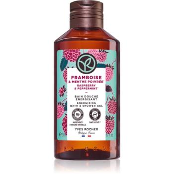 Yves Rocher Bain de Nature tusfürdő gél Raspberry & Mint 200 ml