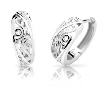 Cutie Jewellery Originální náušnice z bílého zlata Z6462-2134-80-10-X-2