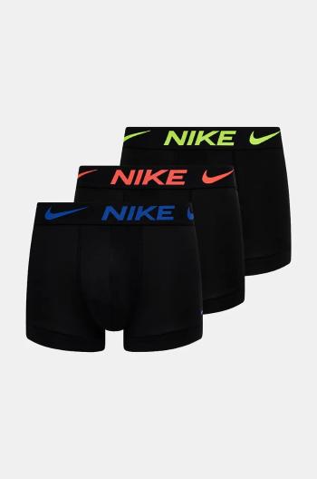 Boxerky Nike 3-pack pánské, černá barva, 0000KE1156