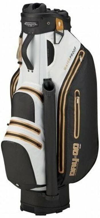 Bennington Dry QO 9 Water Resistant Black/White/Gold Cart Bag