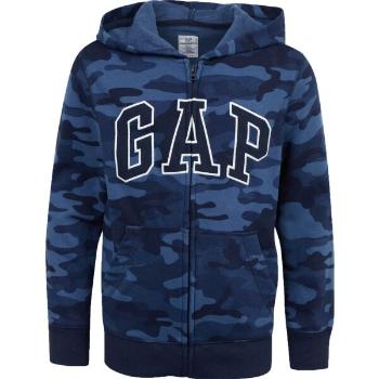 GAP FRENCH TERRY LOGO Chlapecká mikina, tmavě modrá, velikost