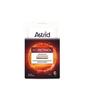 ASTRID Bioretinol Zpevňující a revitalizující textilní maska  20 ml (8592297008194)