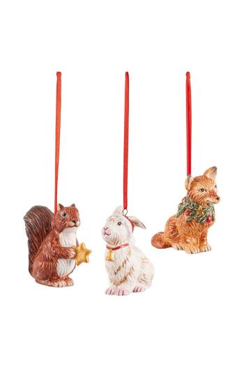 Sada vánočních ozdob Villeroy & Boch Nostalgic Ornaments 3-pack