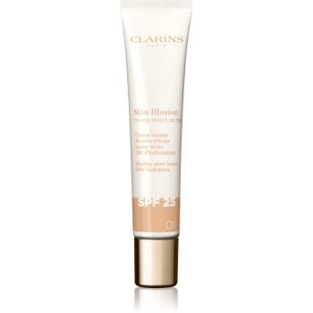 Clarins Skin Illusion Tinted Moisturizer tónovací krém SPF 25 odtieň 01 40 ml