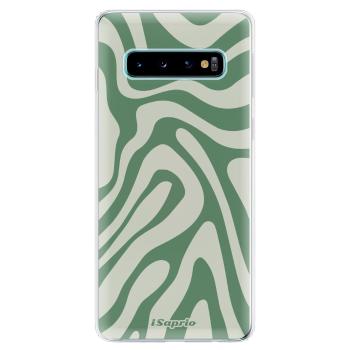 Odolné silikonové pouzdro iSaprio - Zebra Green - Samsung Galaxy S10